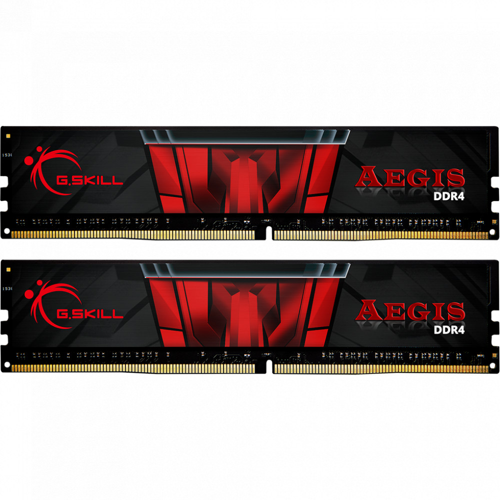 ОЗУ G.Skill Aegis F4-3200C16D-16GIS DIMM, DDR4, 16 Гб (2 х 8 Гб), 3200 МГц - миниатюра 2