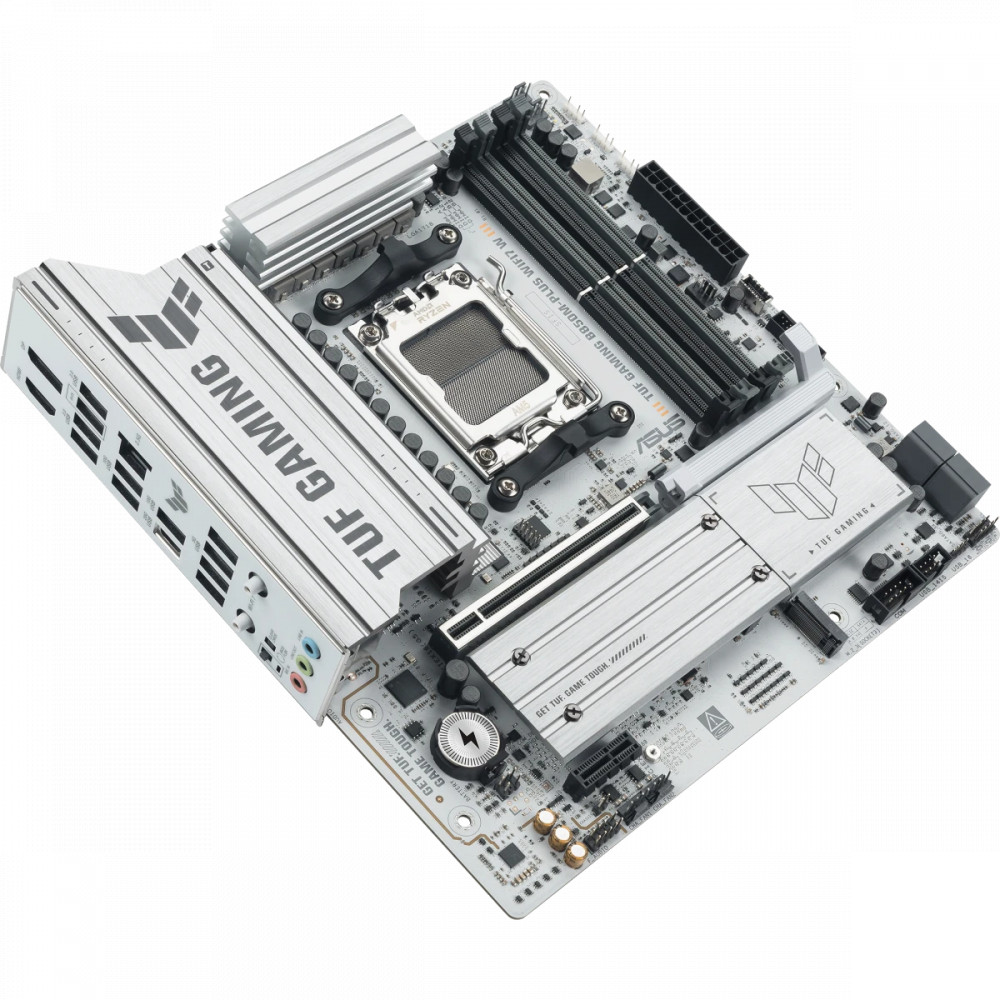 Материнская плата Asus TUF GAMING B850M-PLUS WIFI7 W 90MB1MD0-M0EAY0 Micro-ATX, AMD AM5 - миниатюра 4
