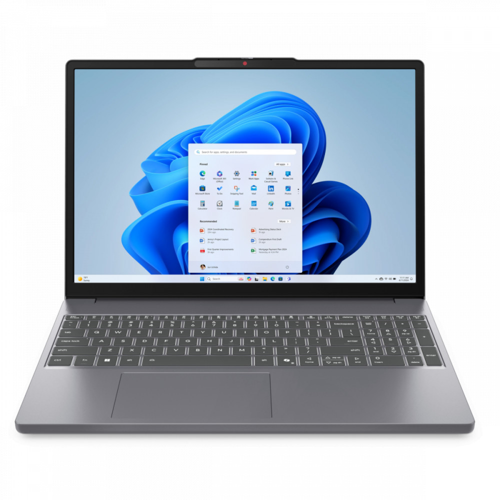 Ноутбук Lenovo IdeaPad Slim 3 15AHP10 83KA0015RK 15.3 ", WUXGA 1920x1200 (16:10), AMD, Ryzen 5, 16 Гб, 512 ГБ, Intel Graphics — фото товара