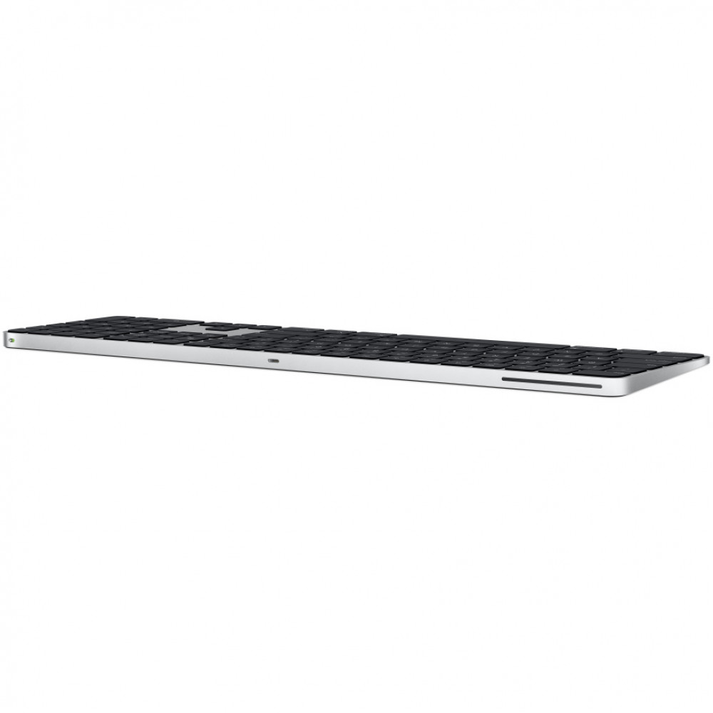 Клавиатура Apple Magic Keyboard with Touch ID and Numeric Keypad for Mac models with Apple silicon - Black Keys - Russian MMMR3RS/A Беспроводная, Bluetooth - миниатюра 2