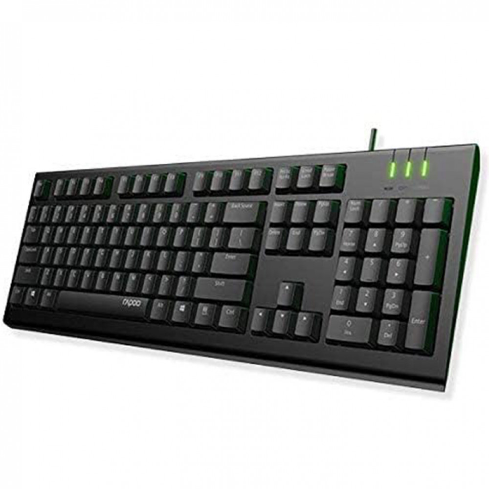 Клавиатура Rapoo NK1900 Проводная, USB - миниатюра 2