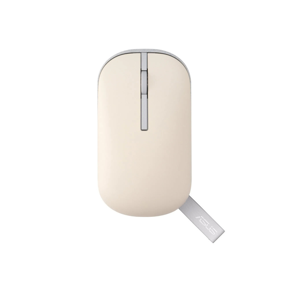 Мышь Asus Marshmallow Mouse MD100 Beige 90XB07A0-BMU0A0 Бюджетные, Беспроводная - миниатюра 2