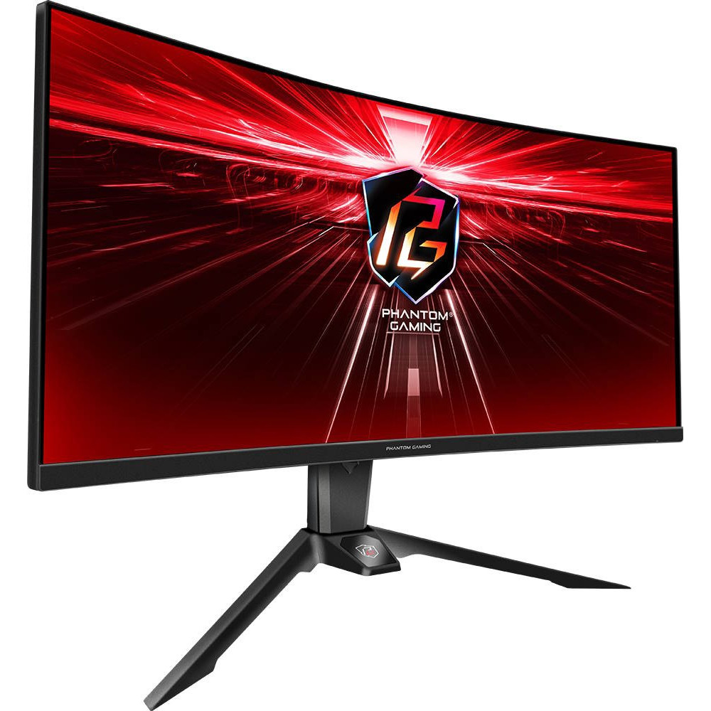 Монитор ASRock Phantom Gaming PG34WQ15R2B 34 ", VA, Ultra-Wide QHD 3440x1440 (21:9), 165 Гц - миниатюра 2