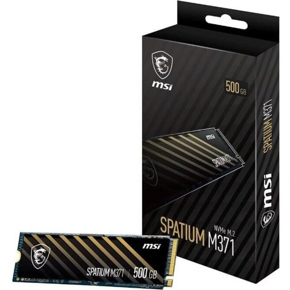 Жесткий диск MSI SPATIUM M371 (S78-440K160-P83) SSD (твердотельные), 500 ГБ, M.2 - миниатюра 2