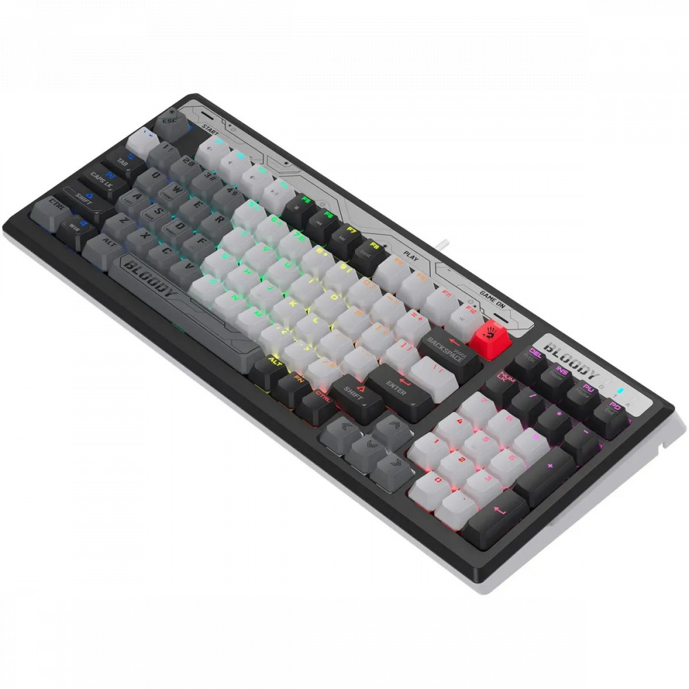 Клавиатура A4Tech Bloody B950 Grey Проводная, USB - миниатюра 3