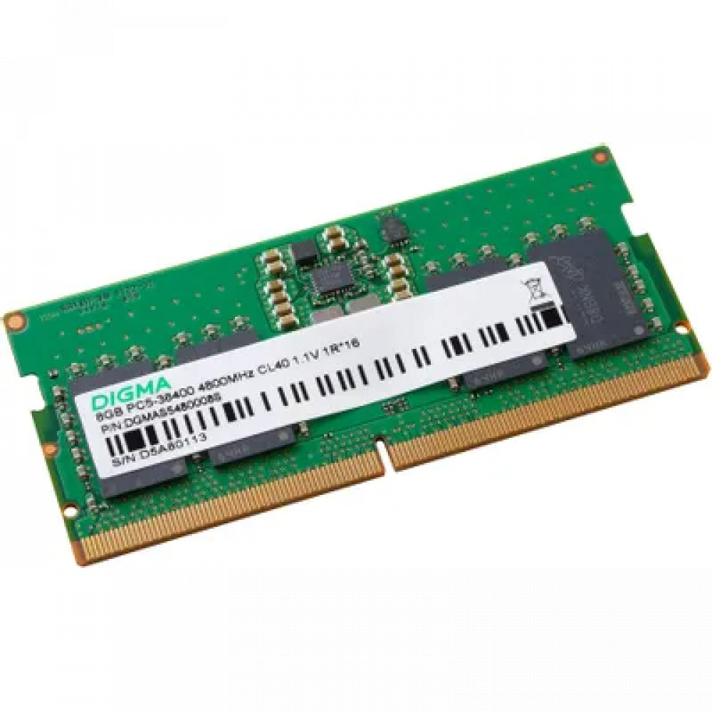 ОЗУ Digma DGMAS54800016S SO-DIMM, DDR5, 16 Гб, 4800 МГц — фото товара