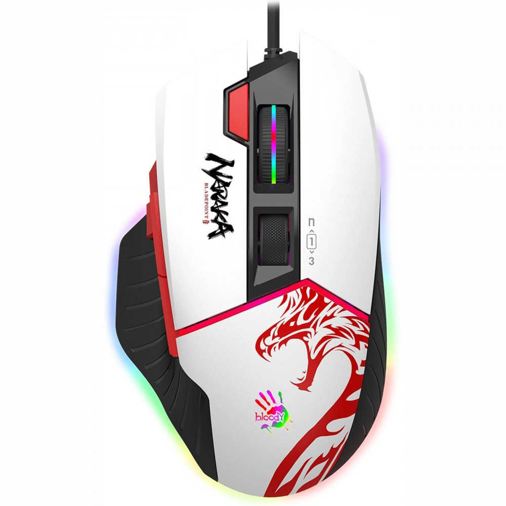 Мышь A4Tech Bloody W95 Max NARAKA W95 MAX NARAKA Игровые, Проводная - миниатюра 2