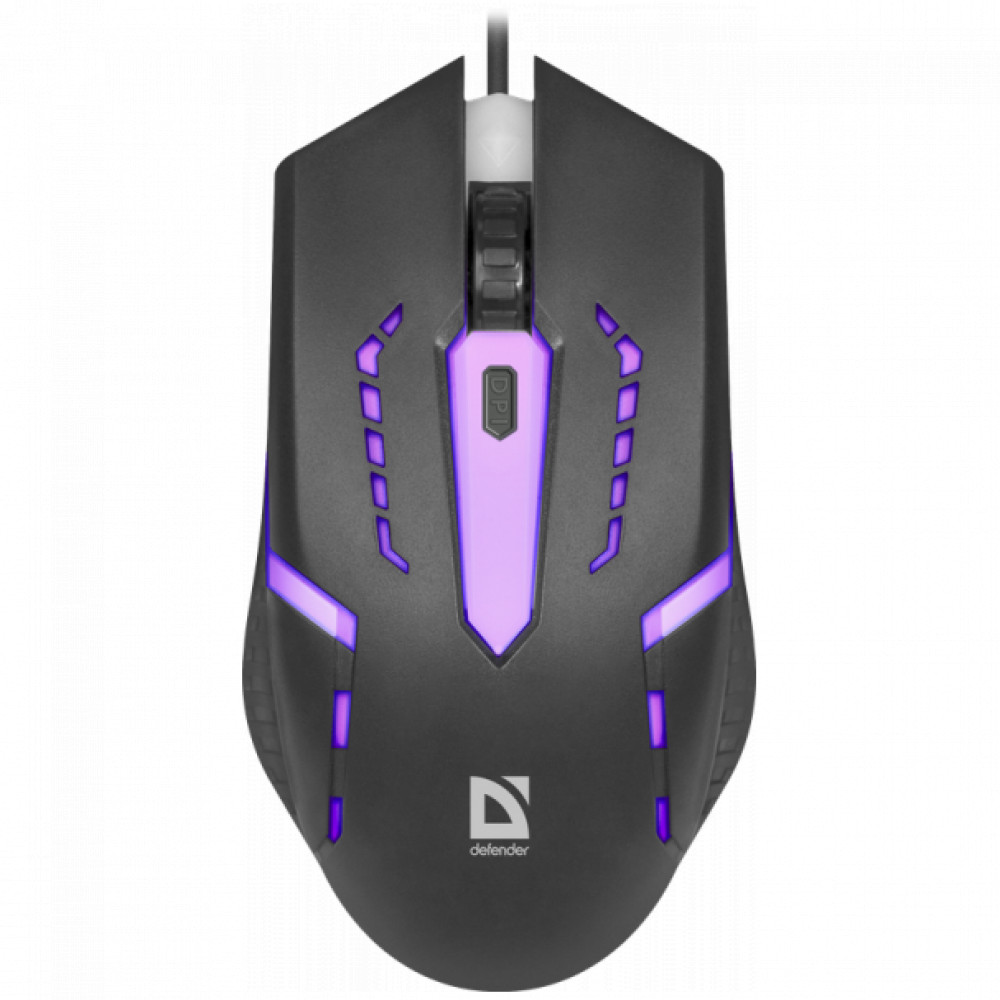 Мышь Defender FLASH MB-600L 52600 Игровые, Проводная — фото товара