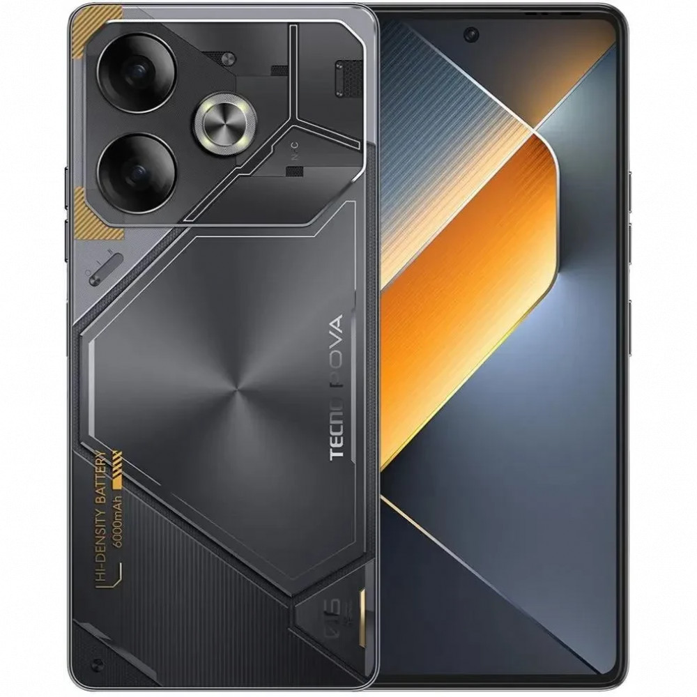 Смартфон TECNO Pova 6 8/256Gb Meteorite Grey LI7 256+8 Meteorite Grey 256 Гб, 8 Гб — фото товара