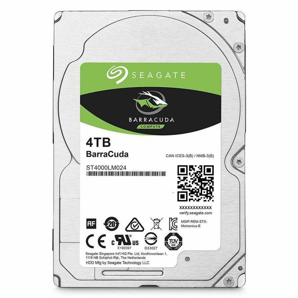 Жесткий диск Seagate Barracuda Pro ST4000LM024 HDD (классические), 4 ТБ, 2.5 дюйма, SATA — фото товара