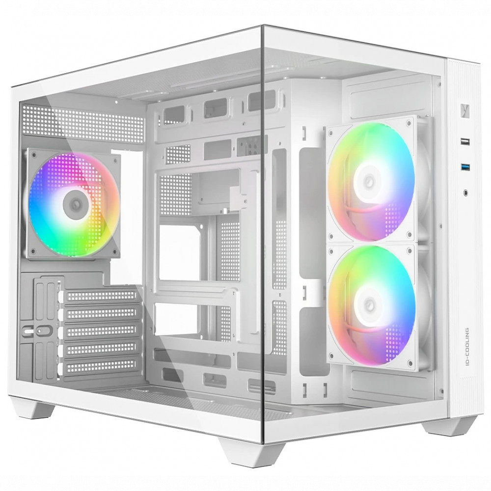 Корпус ID-Cooling VIEW 500 ARGB WH Mini-Tower — фото товара