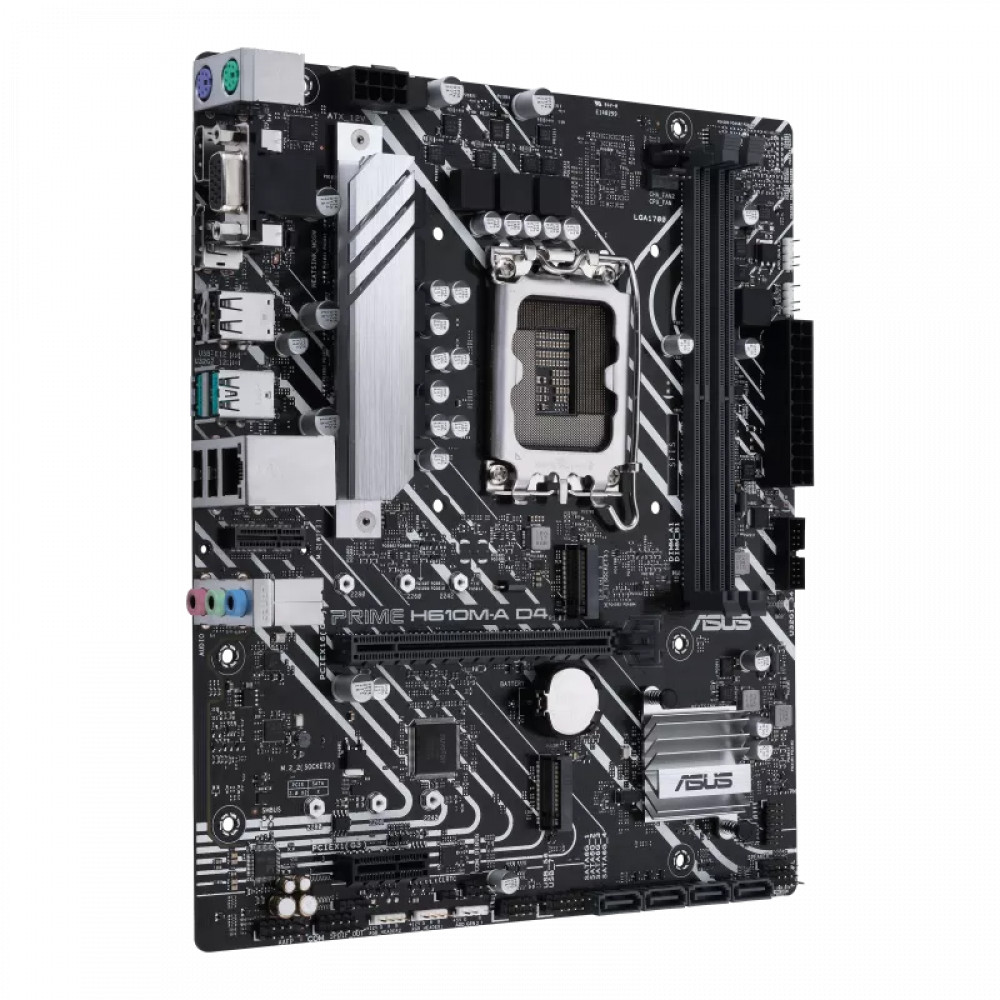 Материнская плата Asus PRIME H610M-A D4-CSM 90MB19P0-M0EAYC Micro-ATX, LGA 1700 — фото товара