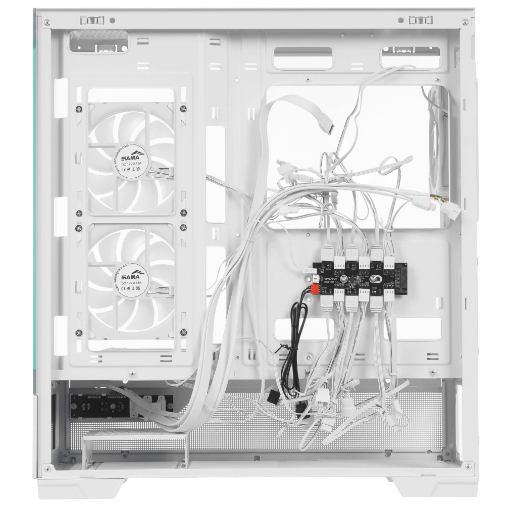 Корпус Sama V43-WHADA6X1-GL Mid-Tower - миниатюра 4