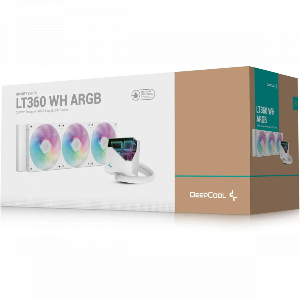 Система охлаждения Deepcool LT360 WH ARGB R-LT360-WHAMNC-G-1 Для процессора - миниатюра 3
