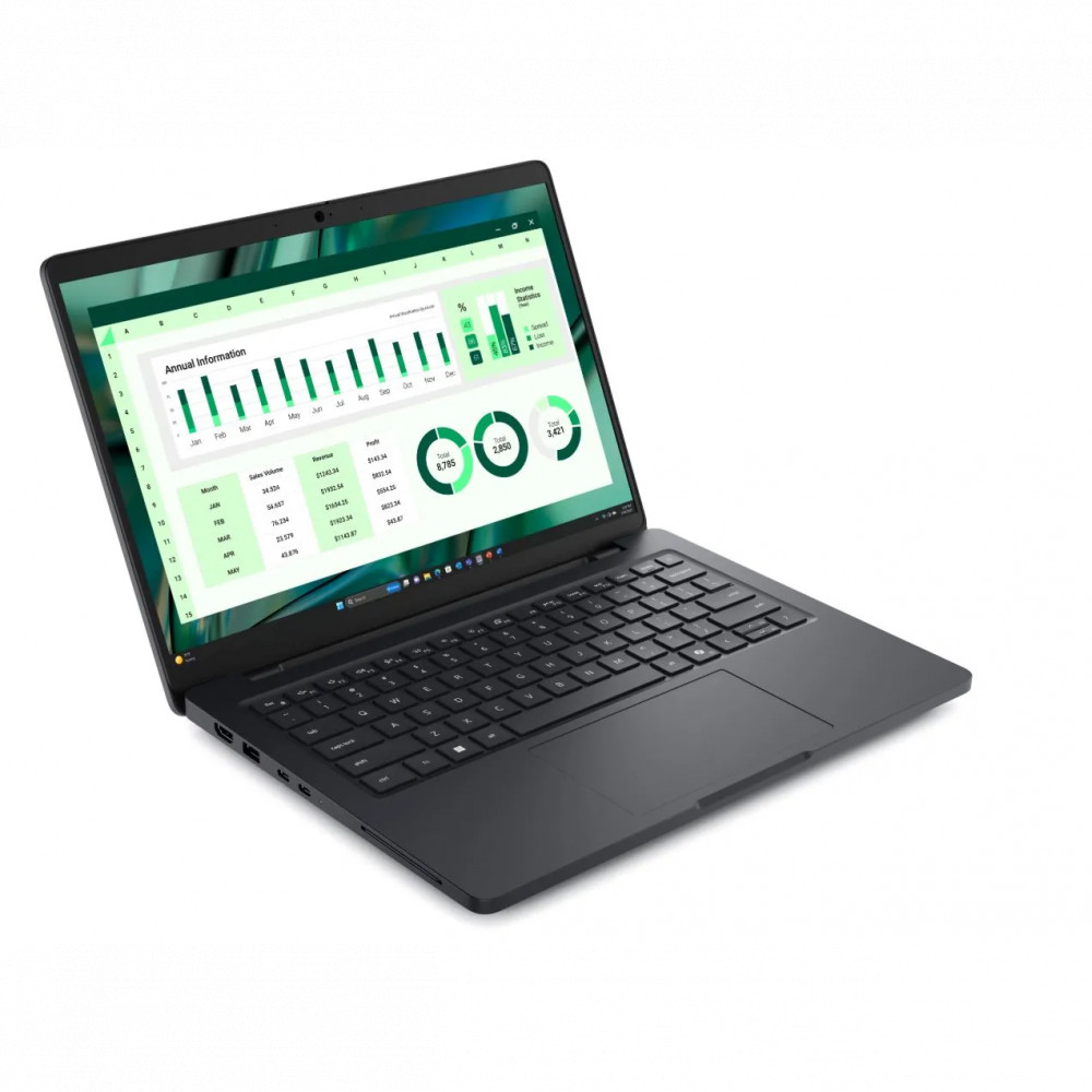 Ноутбук Dell Pro Max 14 MC14250 BTO120_MC14250_EMEA_210-BPVX 14 ", WUXGA 1920x1200 (16:10), Intel, Core Ultra 7, 16 Гб, 512 ГБ, Nvidia RTX PRO 500 Blackwell, Windows 11 Pro — фото товара
