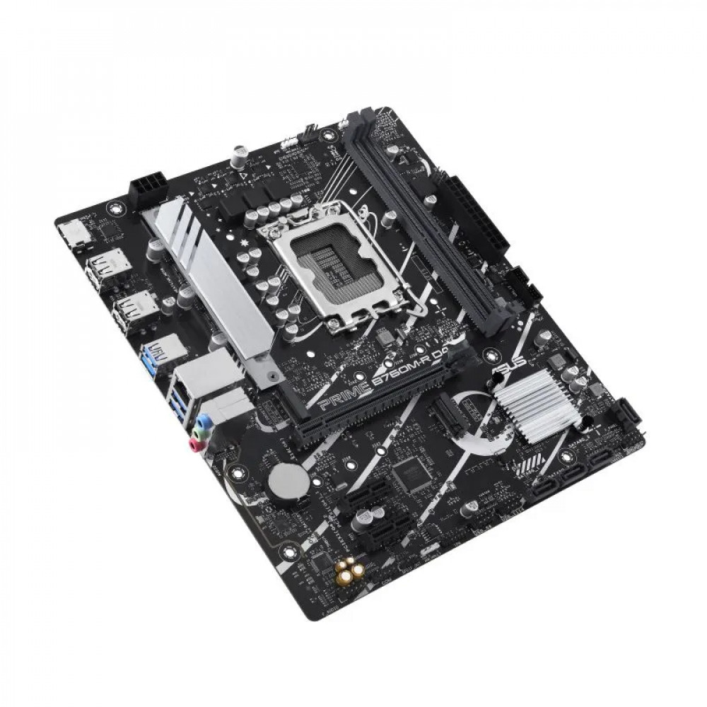 Материнская плата Asus B760 PRIME B760M-R D4 90MB1HA0-M0EAY0 Micro-ATX, LGA 1700 - миниатюра 2