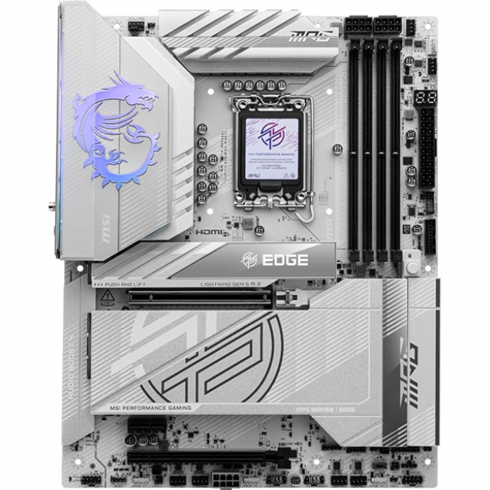 Материнская плата MSI MPG Z890 EDGE TI WIFI ATX, LGA 1851 — фото товара