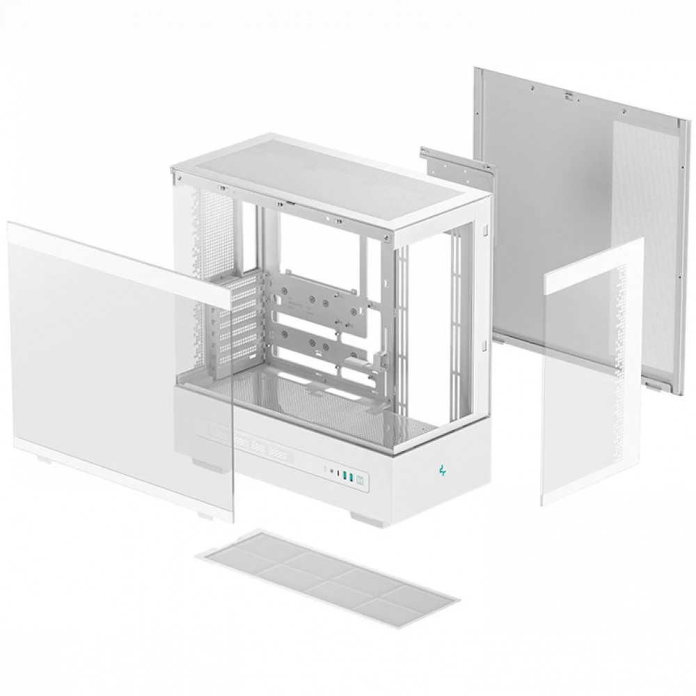 Корпус Deepcool CH690 Digital White R-CH690-WHNNA0D-G-1 Mid-Tower - миниатюра 5