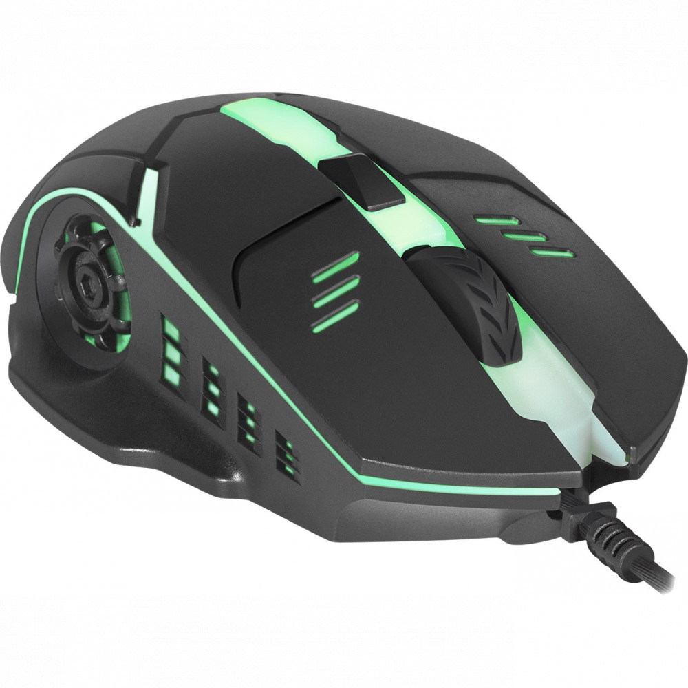Мышь Defender Ultra Gloss MB-490 52490 Игровые, Проводная - миниатюра 2