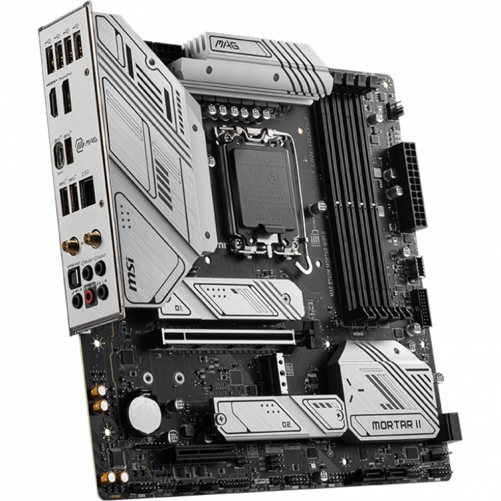 Материнская плата MSI MAG B760M MORTAR WIFI II Micro-ATX, LGA 1700 — фото товара