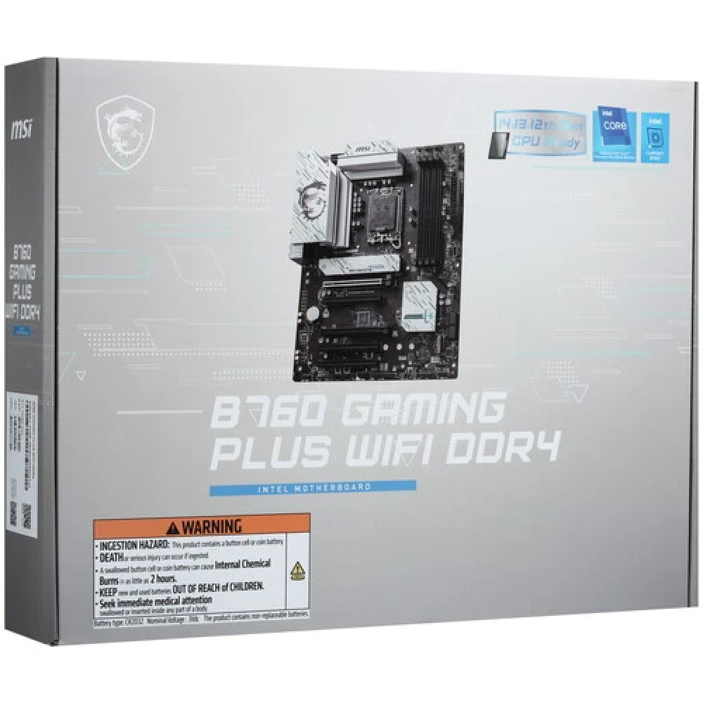 Материнская плата MSI B760 GAMING PLUS WIFI DDR4 ATX, LGA 1700 - миниатюра 3