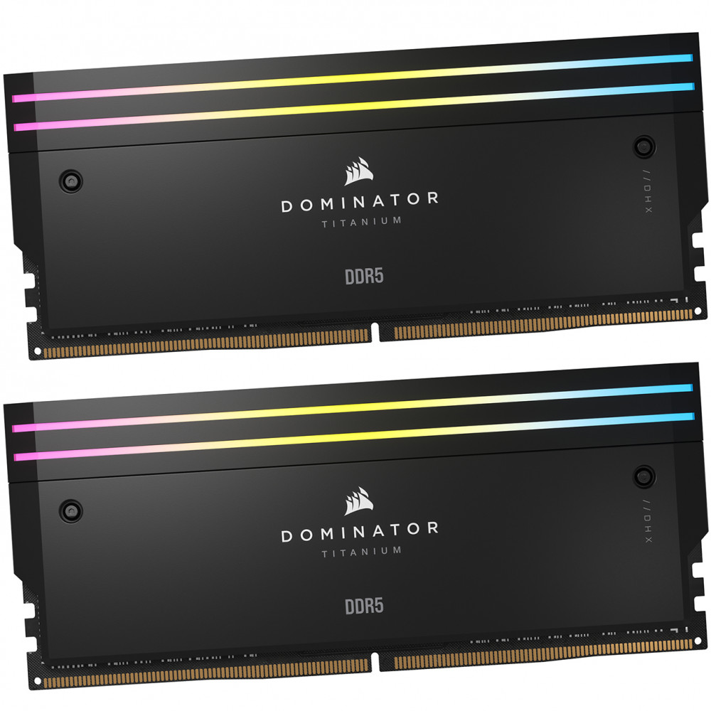 ОЗУ Corsair Dominator Titanium RGB CMP32GX5M2X7200C34 DIMM, DDR5, 32 Гб (2 х 16 Гб), 7200 МГц — фото товара