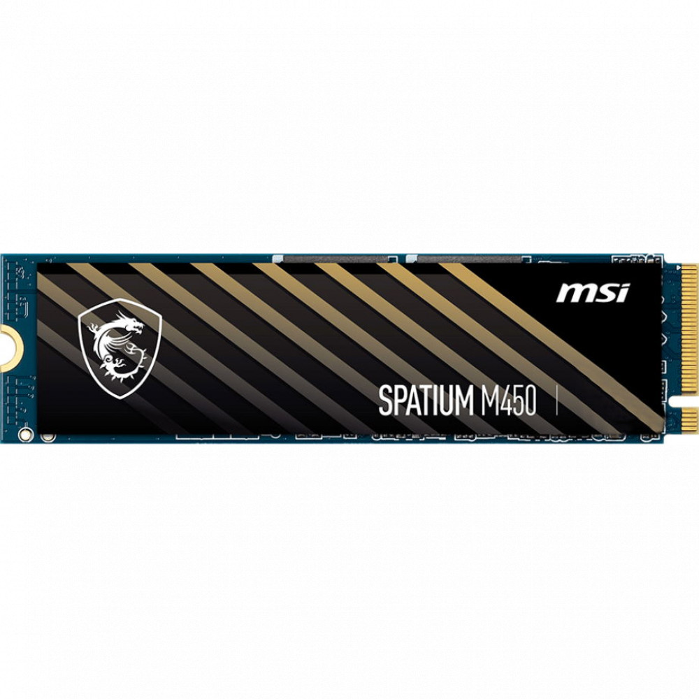 Жесткий диск MSI Spatium M450 SPATIUMM450PCIE4.0NVMEM.2.500G SSD (твердотельные), 500 ГБ, M.2, PCIe — фото товара