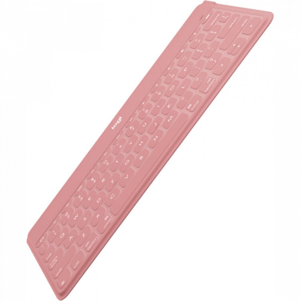 Клавиатура Logitech Keys-To-Go BLUSH PINK 920-010122 Беспроводная, Bluetooth - миниатюра 2