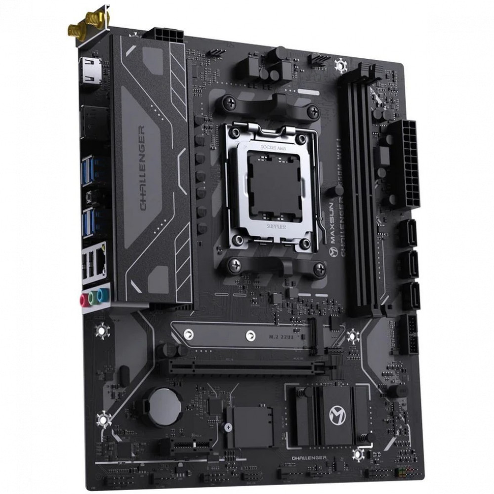 Материнская плата Maxsun Challenger B650M WIFI MS-Challenger B650M WIFI Mini-ATX, AMD AM5 - миниатюра 2