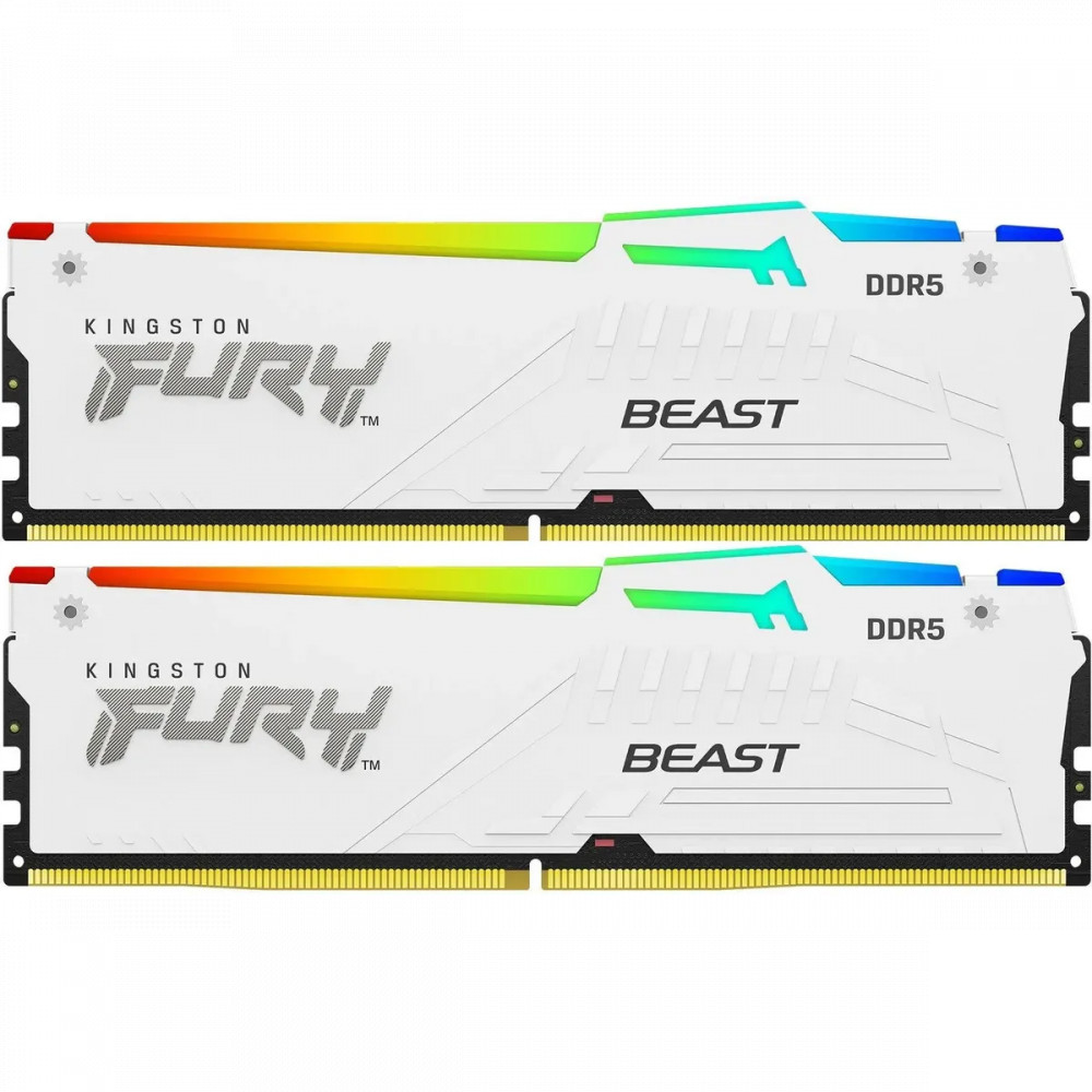 ОЗУ Kingston KF564C32BWEAK2-32 DIMM, DDR5, 32 Гб (2 х 16 Гб), 6400 МГц — фото товара