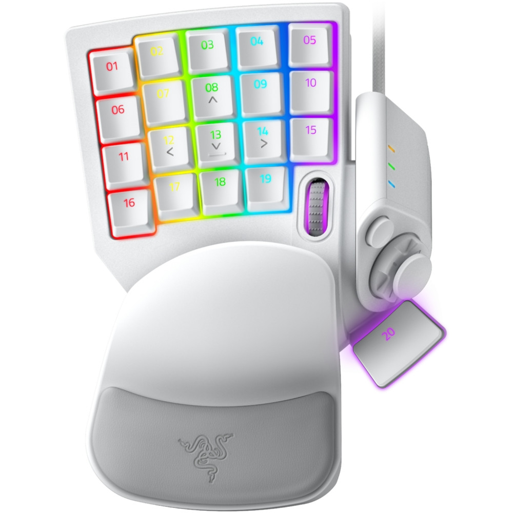 Клавиатура Razer Tartarus Pro Mercury/ RZ07-03110200-R3M1 Проводная, USB - миниатюра 2