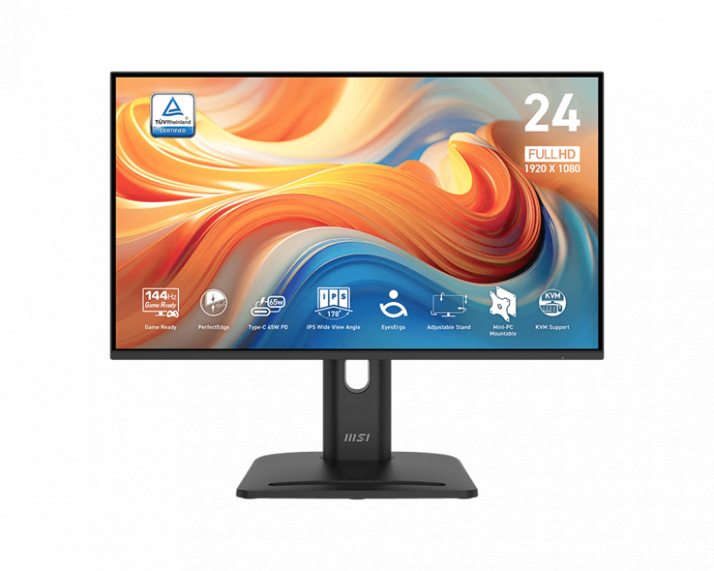 Монитор MSI Pro MP245PHG E14 9S6-3PE69M-014 23.8 ", IPS, Full HD 1920x1080 (16:9), 144 Гц — фото товара