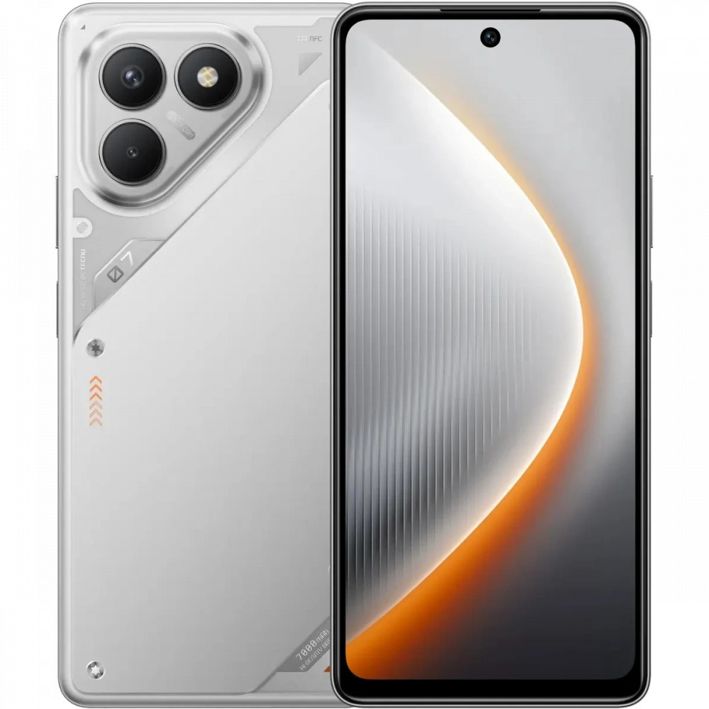 Смартфон TECNO Pova 7 Neo 8/128Gb Magic Silver LJ6 128+8 MAGIC SILVER 128 Гб, 8 Гб — фото товара