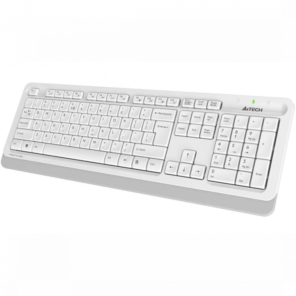 Клавиатура + мышь A4Tech Fstyler FG1010S White FG1010S-White Fstyler - миниатюра 7