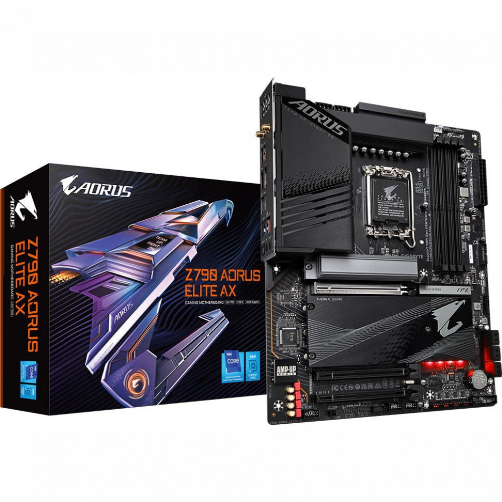 Материнская плата Gigabyte Z790 AORUS ELITE AX Z790 AORUS ELITE AX (REV1.0) ATX, LGA 1700 - миниатюра 6