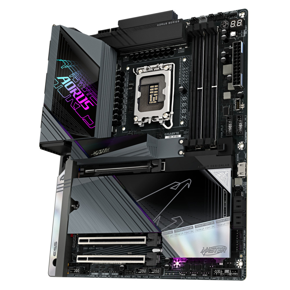 Материнская плата Gigabyte Z890 AORUS MASTER ATX, LGA 1851 - миниатюра 3