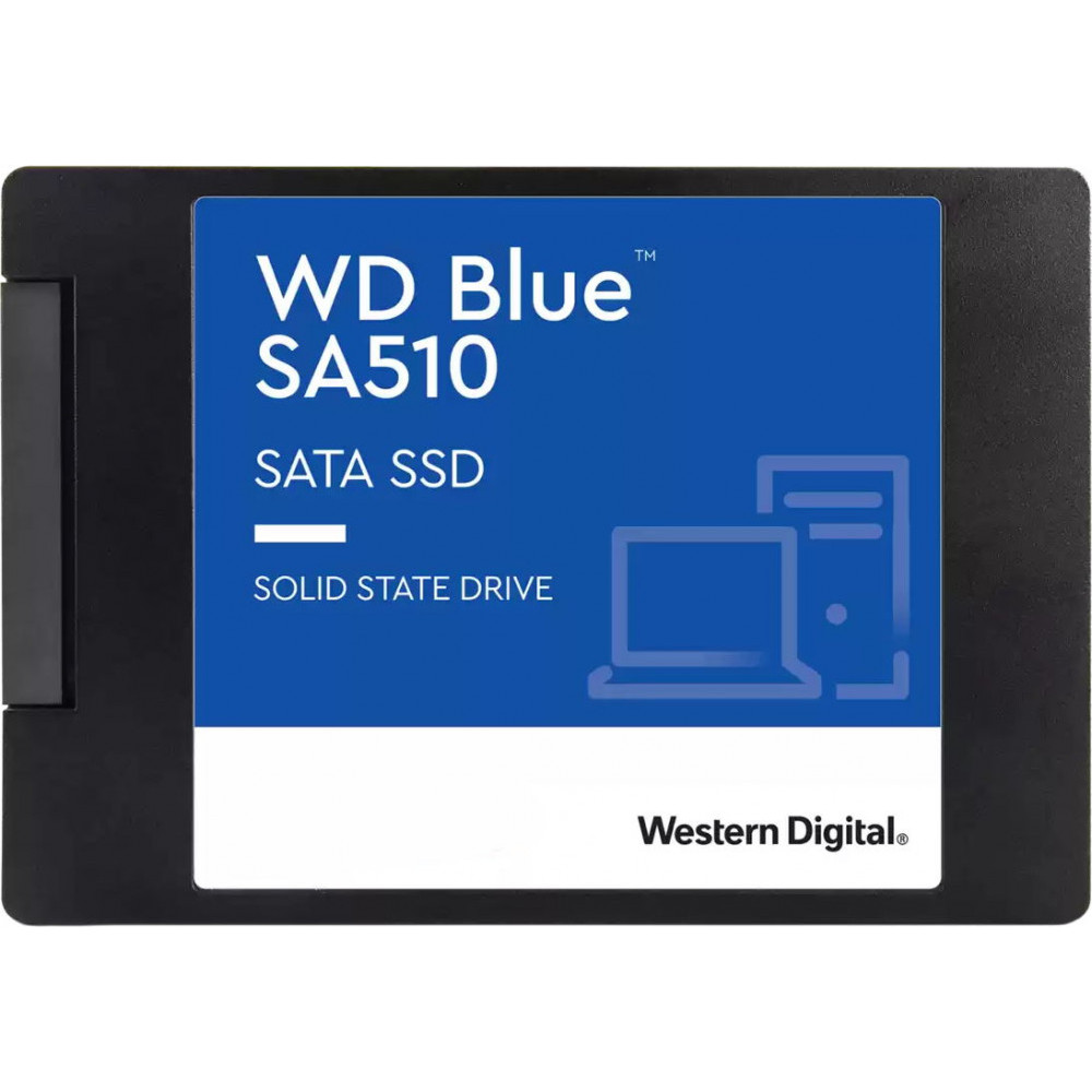 Жесткий диск Western Digital Blue SA510 WDS250G3B0A SSD (твердотельные), 250 ГБ, 2.5 дюйма, SATA — фото товара