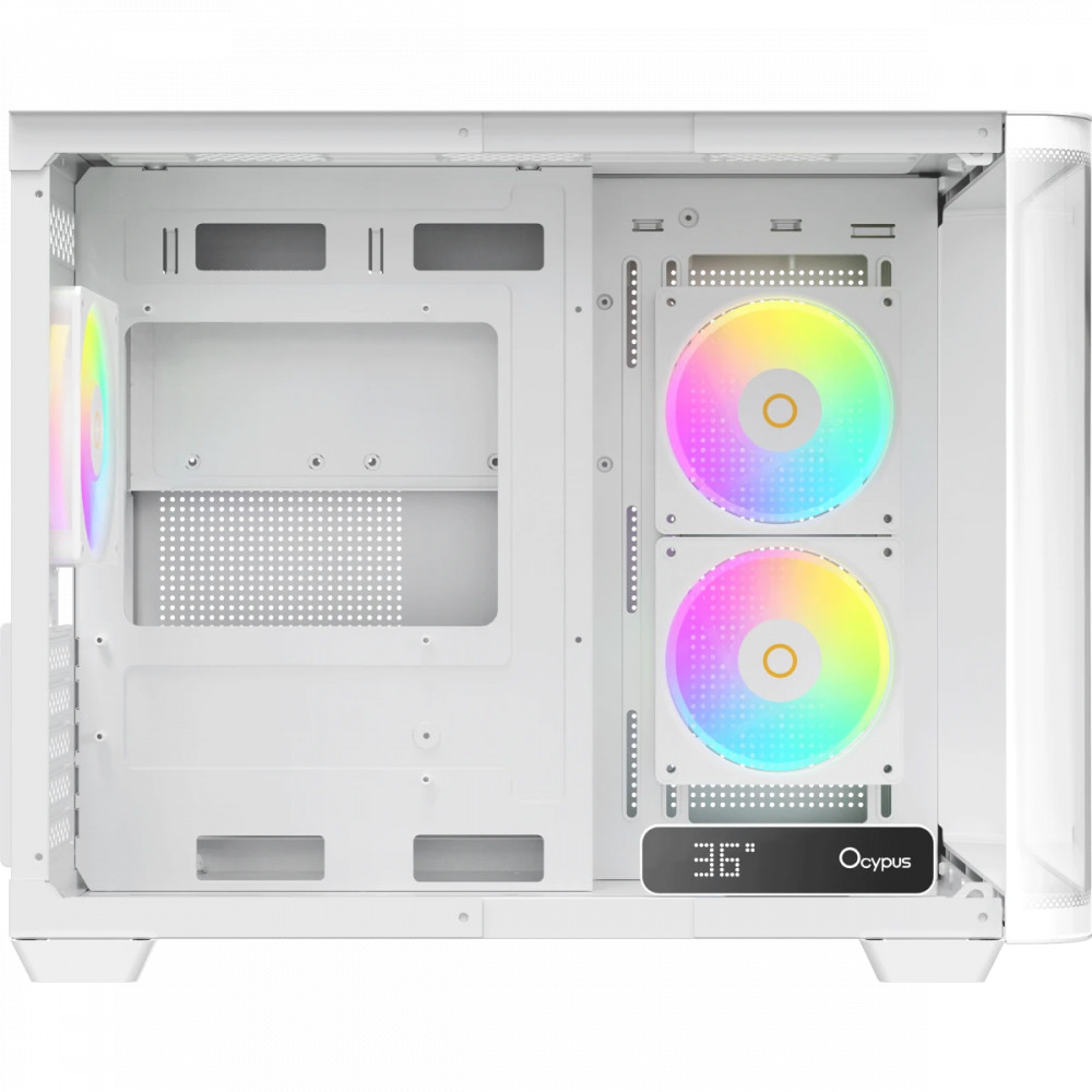 Корпус Ocypus Iota C50 Curve Iota C50 WH Curve ARGB Digital Mini-Tower - миниатюра 3