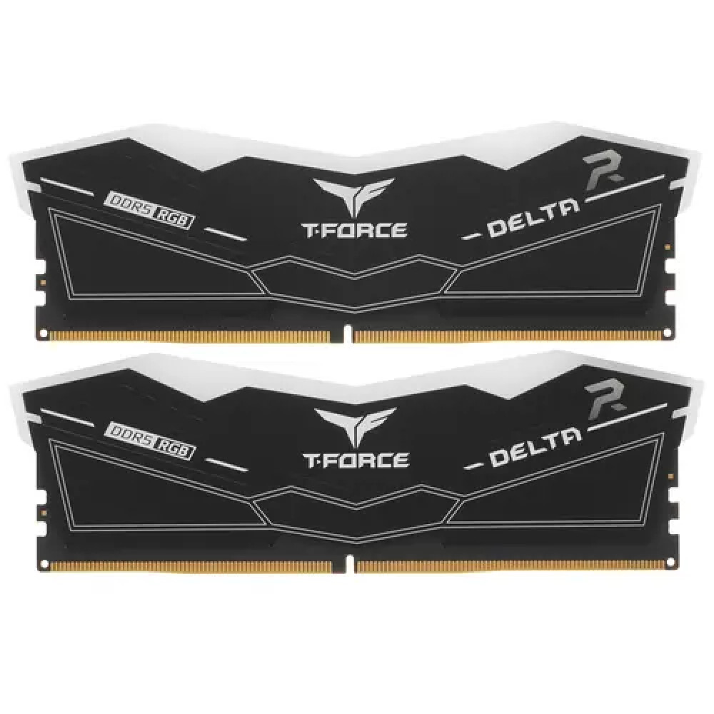 ОЗУ T-FORCE DELTA RGB(BK) FF3D532G6400HC40BDC01 DIMM, DDR5, 32 Гб (2 х 16 Гб), 6400 МГц - миниатюра 2