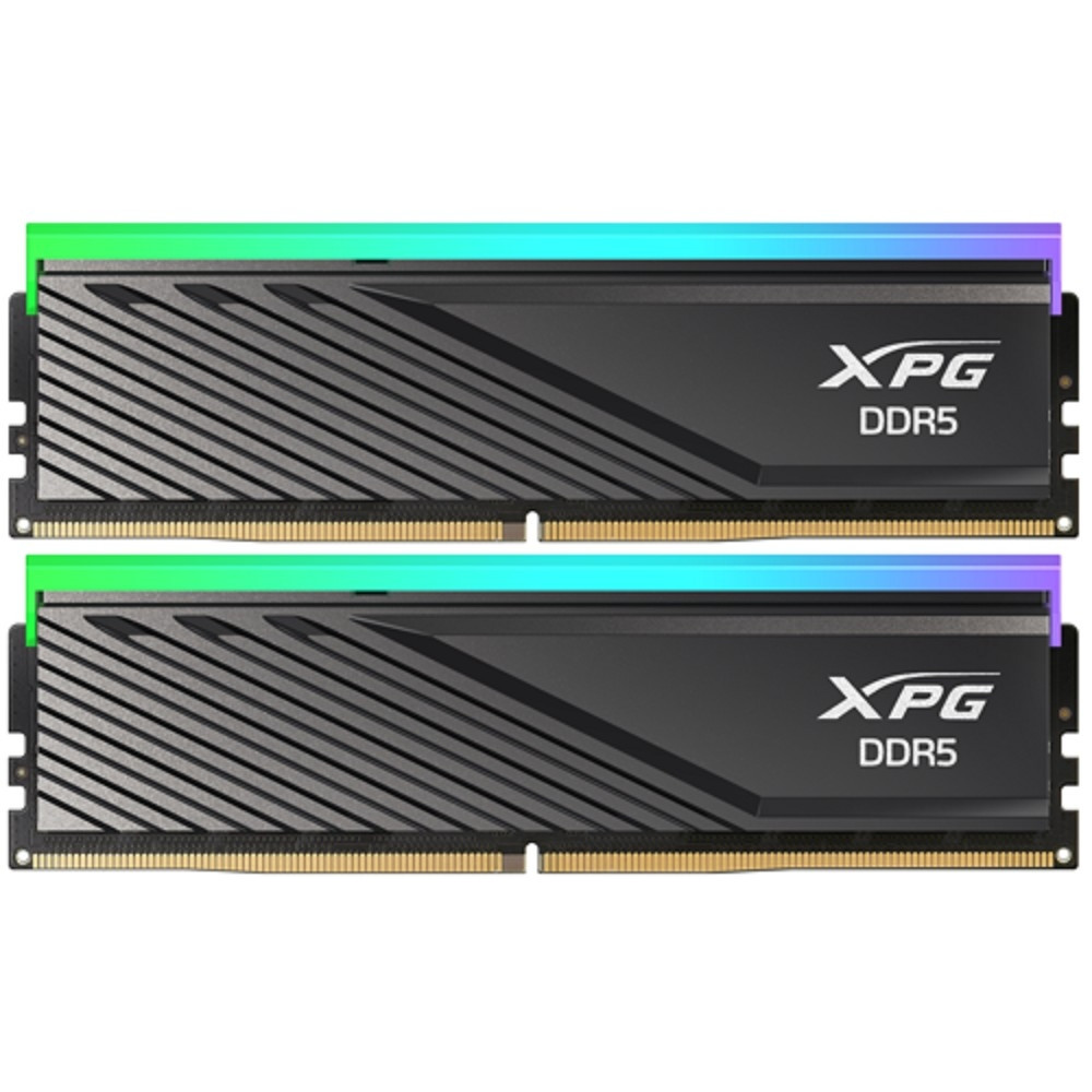 ОЗУ ADATA XPG Lancer Blade RGB Black kit 2*16GB AX5U6000C3416G-DTLABRBK DIMM, DDR5, 32 Гб (2 х 16 Гб), 6000 МГц — фото товара