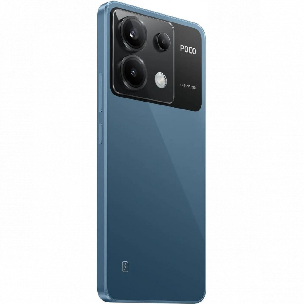 Смартфон POCO X6 5G Синий 23122PCD1G/761281 256 Гб, 12 Гб - миниатюра 6