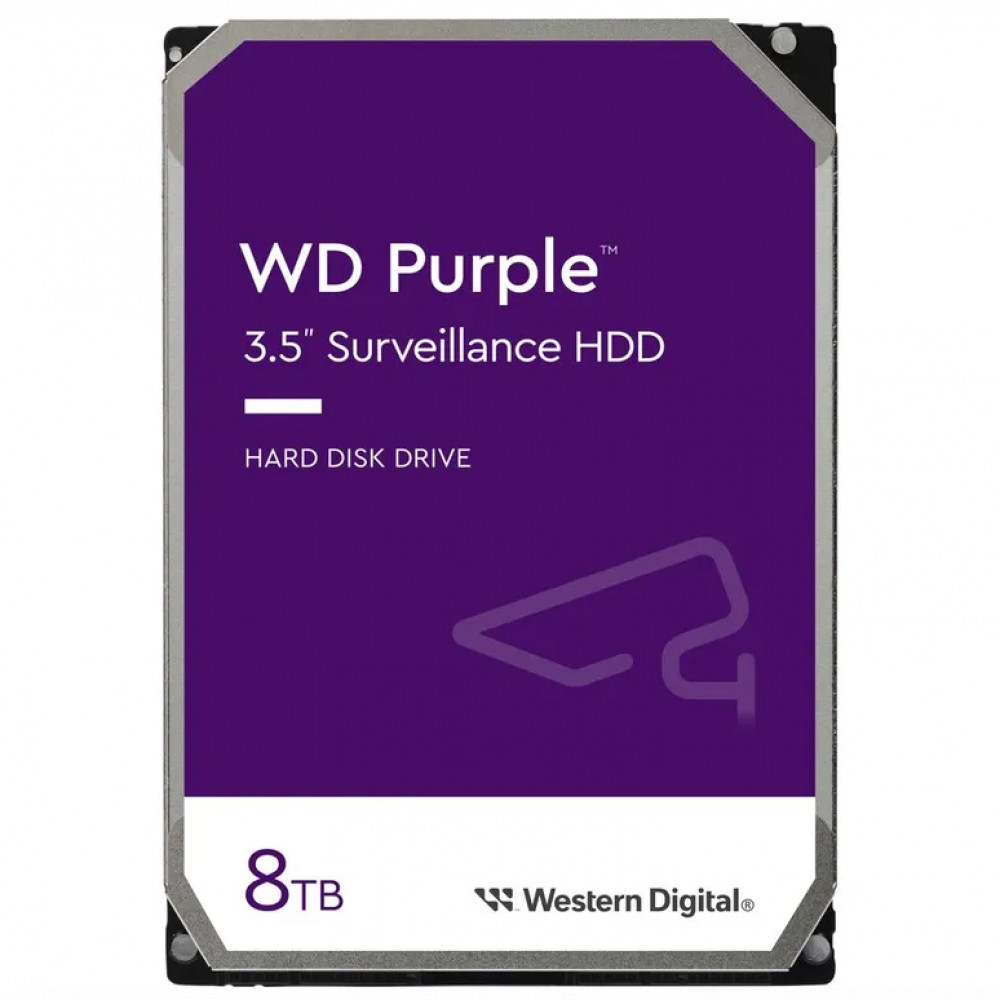 Жесткий диск Western Digital WD85PURZ HDD (классические), 8 ТБ, 3.5 дюйма, SATA — фото товара
