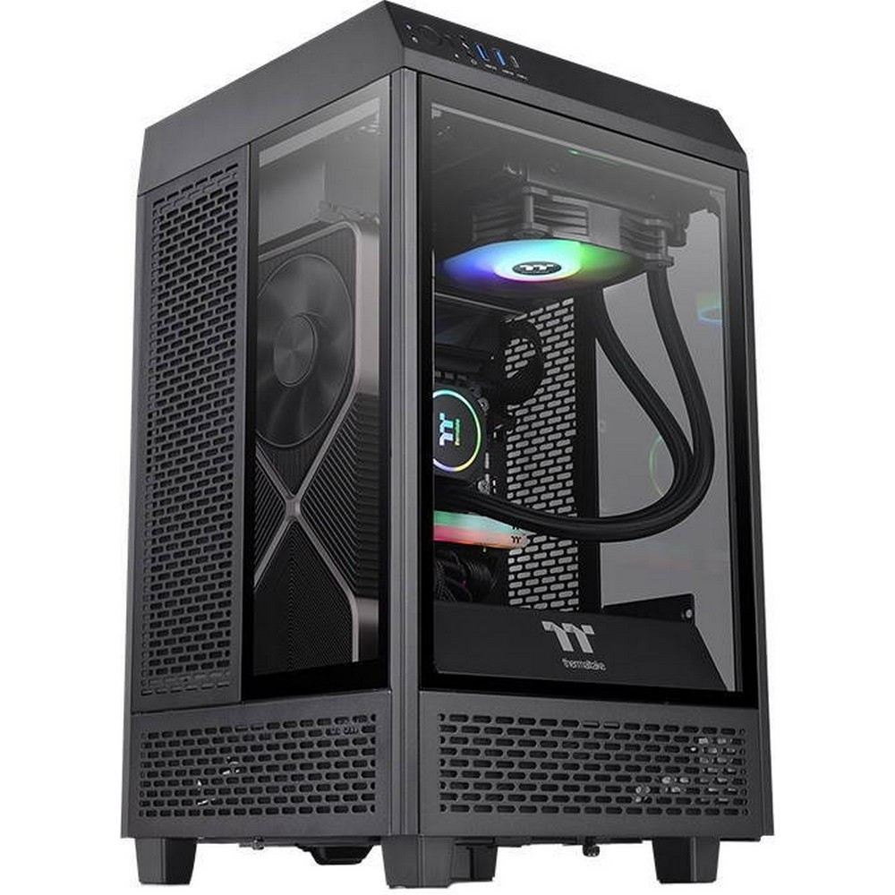 Корпус Thermaltake The Tower 100 CA-1R3-00S1WN-00 Mini-Tower — фото товара