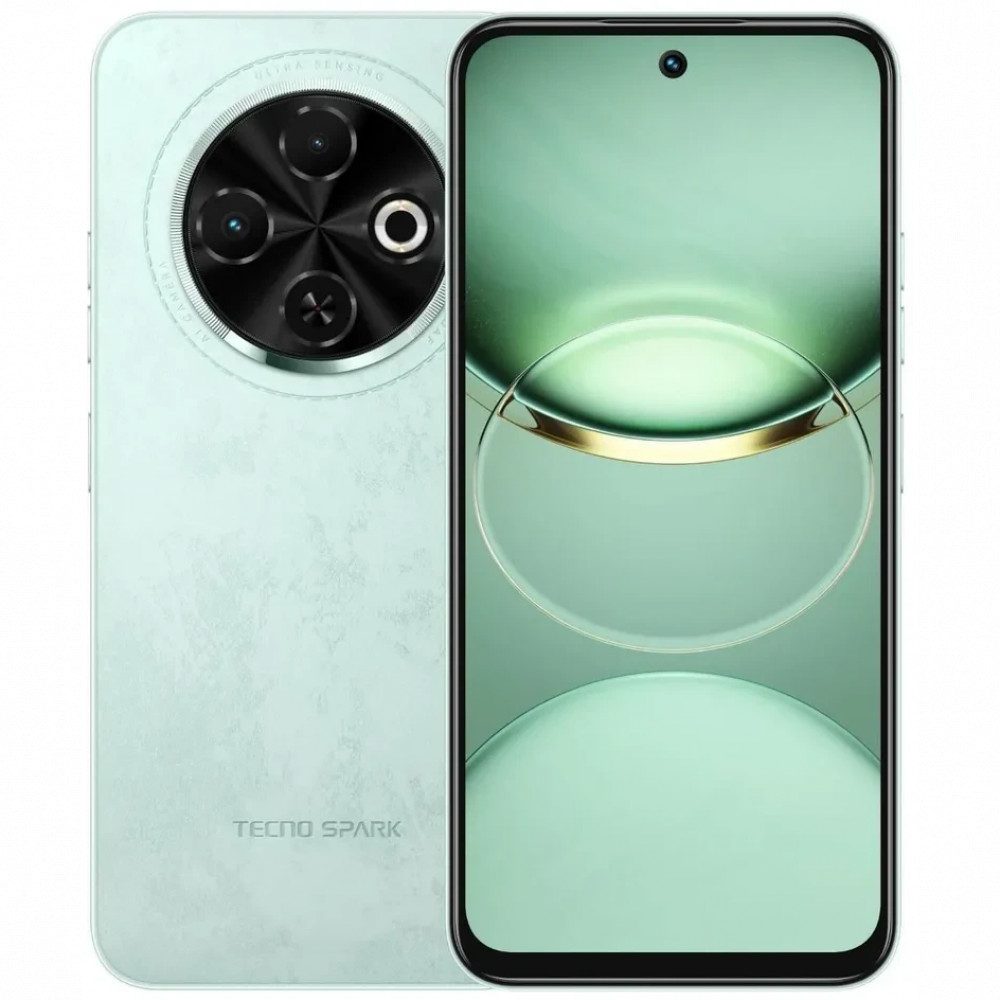 Смартфон TECNO Spark 30C 6/128Gb Magic Skin Green kl5n 128+6 magic skin green 128 Гб, 6 Гб — фото товара