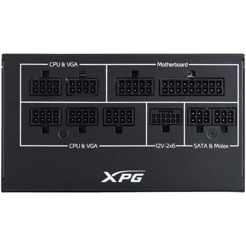 Блок питания XPG CORE REACTOR II VE COREREACTORIIVE850G-BKCEU 850 Вт - миниатюра 4