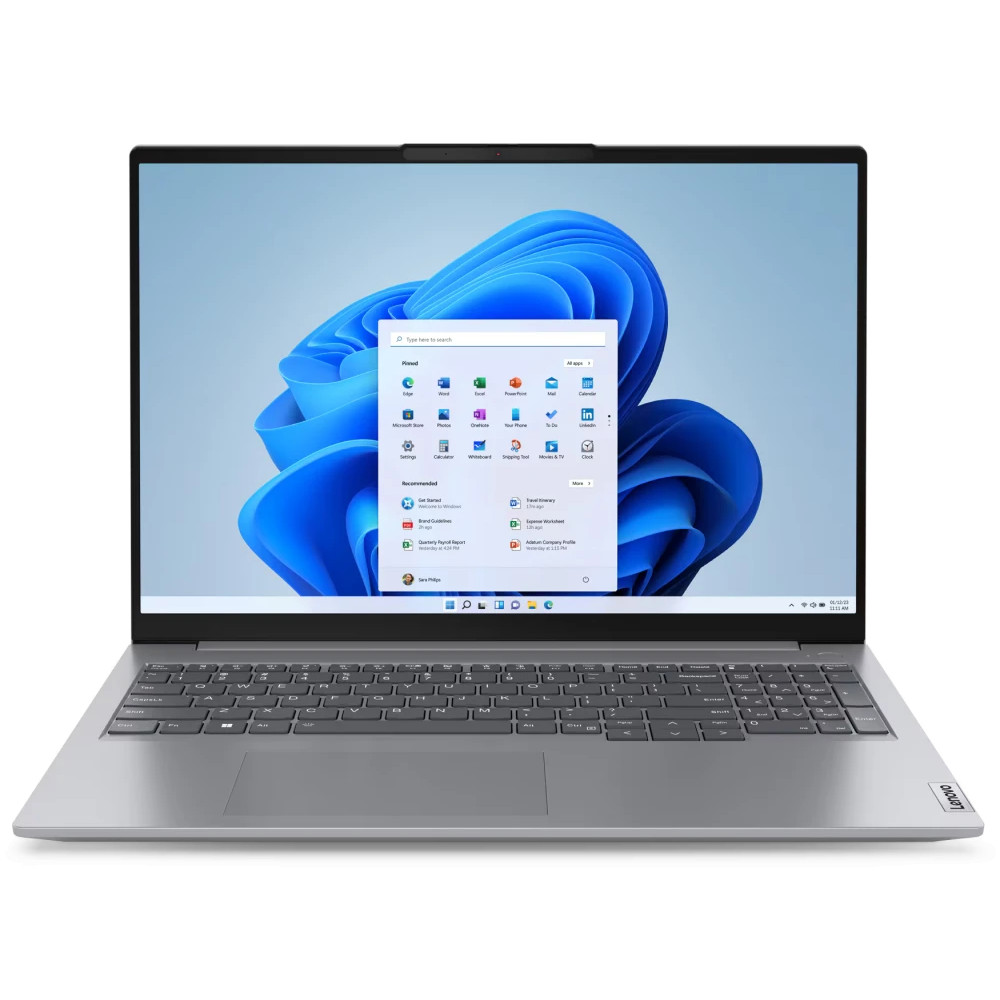 Ноутбук Lenovo ThinkBook 16 G6 ABP 21KKA0HFIN 16 ", WUXGA 1920x1200 (16:10), AMD, Ryzen 5, 8 Гб, 512 ГБ, AMD Radeon - миниатюра 2