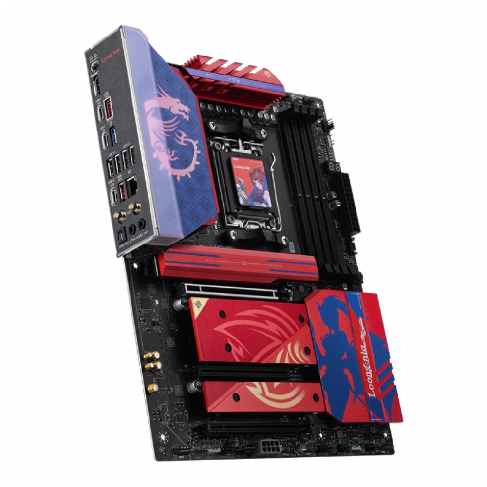 Материнская плата MSI B850 MLG EDITION ATX, AMD AM5 - миниатюра 3