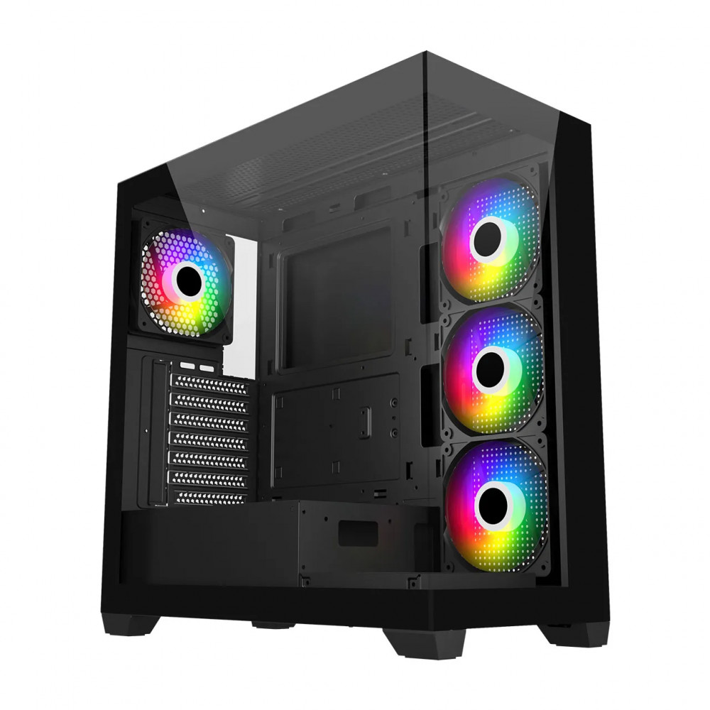 Корпус FSP M340 Black M340-BA Mid-Tower — фото товара