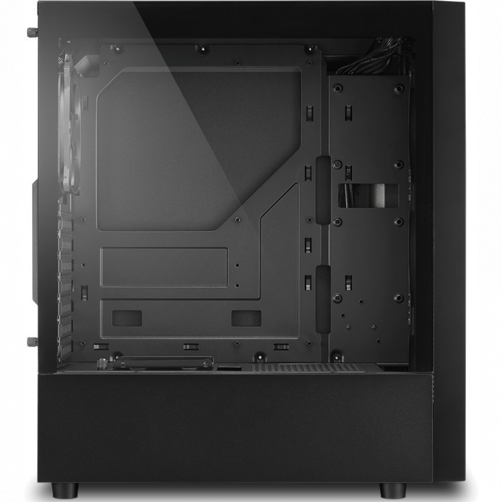 Корпус Sharkoon RGB SLIDER BLACK RGB SLIDER bk Mid-Tower - миниатюра 4