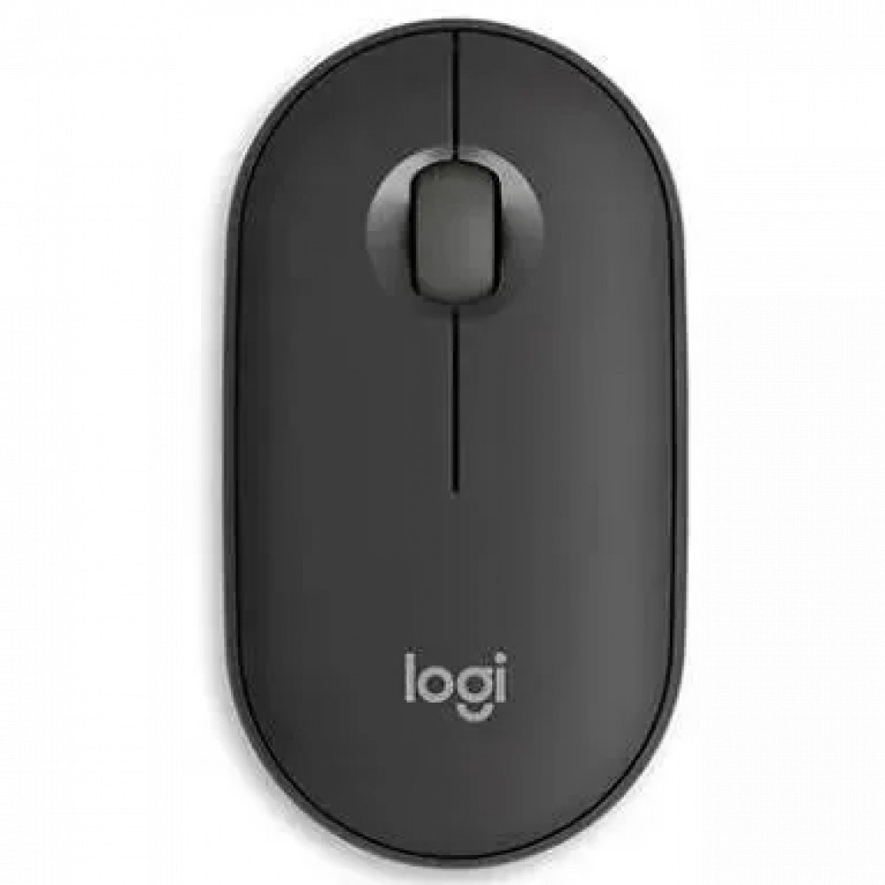 Мышь Logitech Pebble Mouse 2 M350S Tonal Graphite 910-006988 Бюджетные, Беспроводная — фото товара